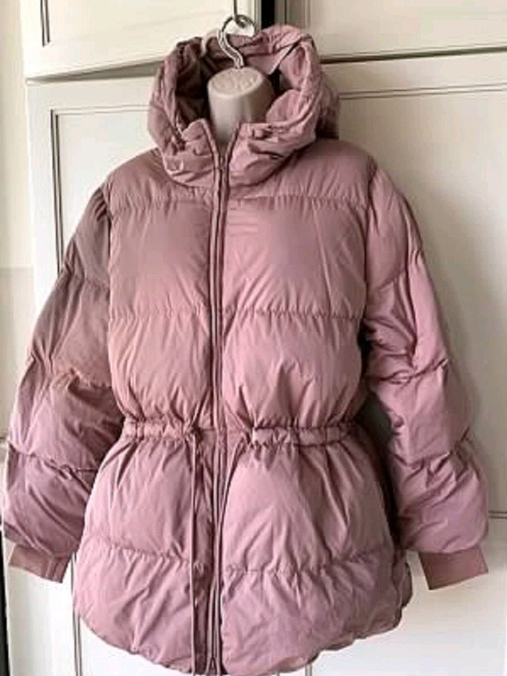 NWT Sweaty Betty Women's Alto Water Resistant Puffer Jacket Chateau Pink- XL